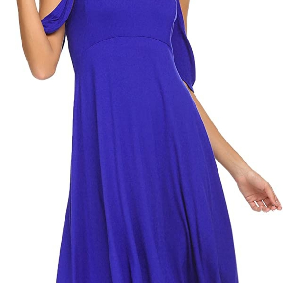 V-neck Spaghetti Strap Dress - Picture 6 of 9